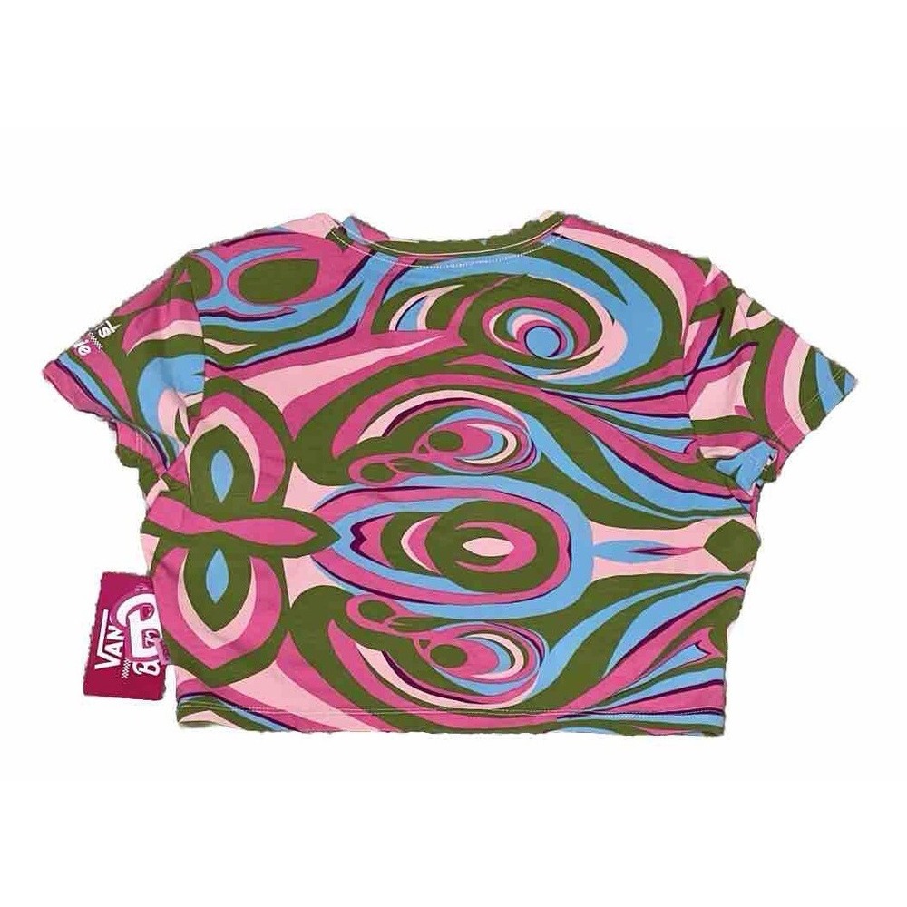Vans x Barbie Flow Fitted Crop Top‎ Small NWT